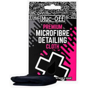 Muc-Off Premium microvezeldoek – hoogwaardige reinigings- en polijstdoek, reisformaat, ideaal voor gebruik op delicate afwerkingen