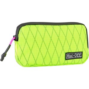 Muc-Off Waterdichte sporttas, fluorescerende sporttas, 900D polyester, duurzaam, waterdichte fietstas, ideaal voor luchtkamers, demonteerbanden, sleutels, telefoon