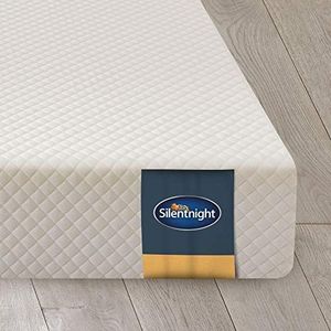 Silentnight Easy Living Memory Foam matras met rolmatras, gemaakt in Groot-Brittannië, maat M, kingsize