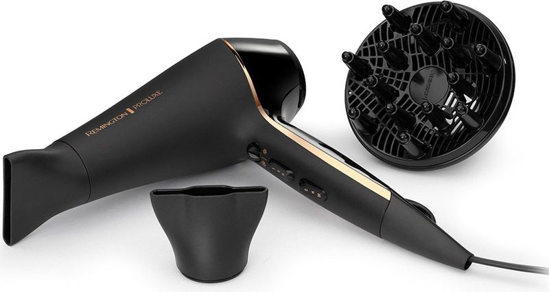 Remington PROLuxe Midnight Edition Zwart, Goud 2400 W