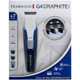 Graphite - G4 Multigroomer - Groomingtool - Zwart - 7 Opzetstukken