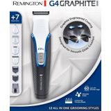 Graphite - G4 Multigroomer - Groomingtool - Zwart - 7 Opzetstukken
