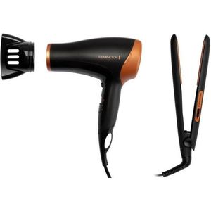 Giftpack haardroger & stijltang Remington D3012GP