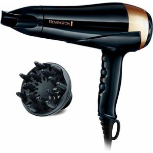 Remington - D6098 Haardroger - Zwart - 2200 W - 3 Temperatuurniveaus