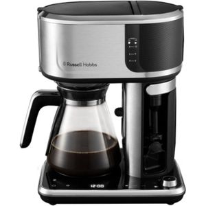 RUSSELL HOBBS Filterkaffeemaschine Attentiv 26230-56 Coffee Bar, 1,25l Kaffeekanne, Papierfilter 1x4