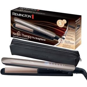 Remington Stijltang Keratin Therapy (Met Hittebechermende Sensor, Beschermend Tegen Schade, Keramische coating, 5 temperatuur-instellingen) S8593