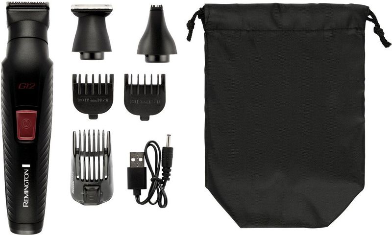 Remington - G12 PG2120 - Tondeuse Multifunction - 12-in-1 - 3 Têtes Interchangeables