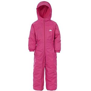 Trespass Unisex kinderen DRIPDROP waterdicht regenpak met capuchon, roze (Gerbera), 12/18 maanden