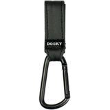 Dooky Buggy/Kinderwagen Haak klein 2 stuks - Zwart