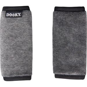 Dooky Universele Gordel pads 2 stuks - Grijs Melange