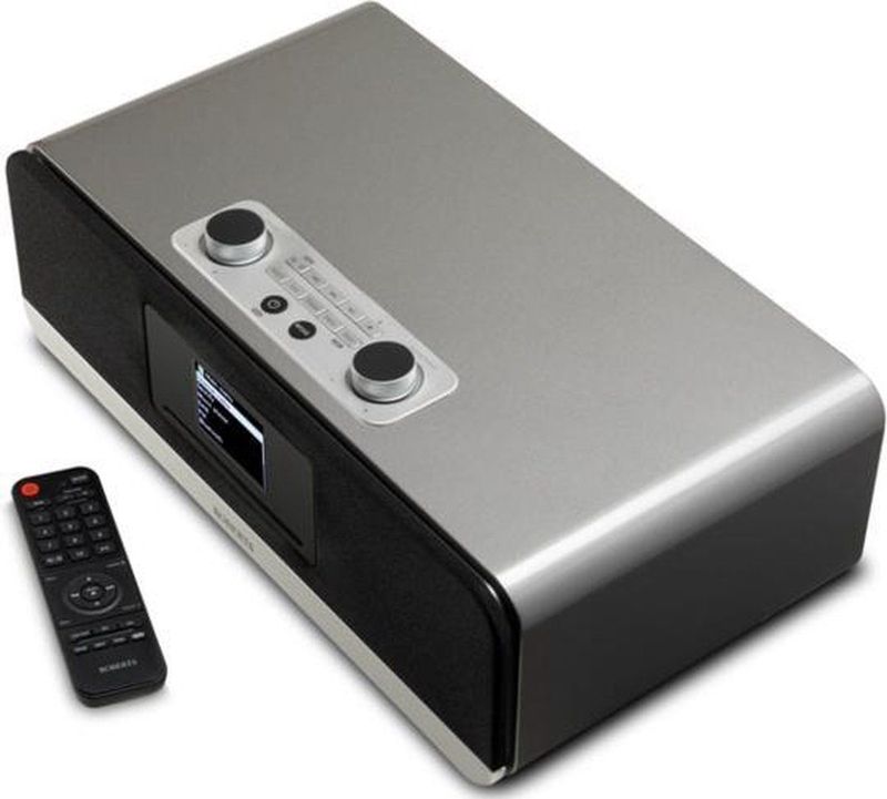 Roberts - Stream 67 - CD Speler - Zilver - Bluetooth - DAB / DAB+ / FM