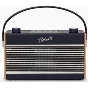 Roberts Radio Rambler BT Stereo Draagbaar Analoog & digitaal Marineblauw , Hout