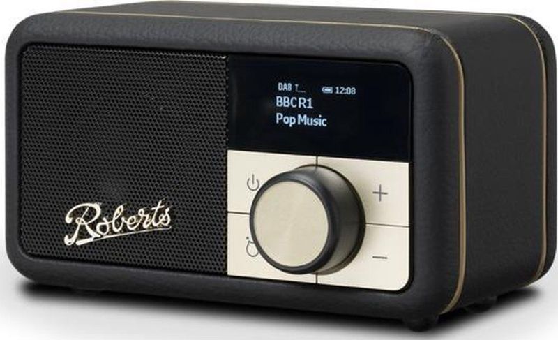 Roberts - Revival Petite - DAB/DAB+/FM Radio - Zwart - Bluetooth
