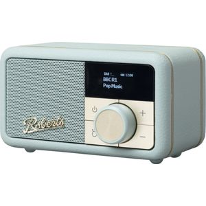 Roberts Revival Petite 2 mini DAB  en FM radio met Bluetooth ontvangst - Licht Blauw