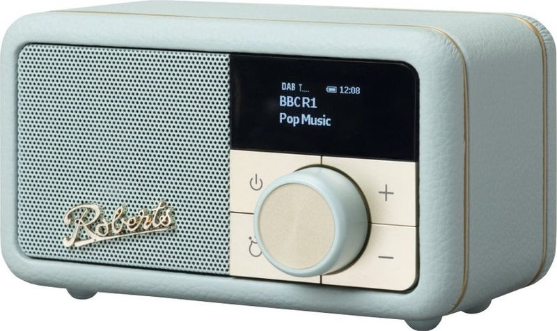 Roberts - Revival Petite 2 - Radio - Duck Egg - DAB/DAB+/UKW - Bluetooth