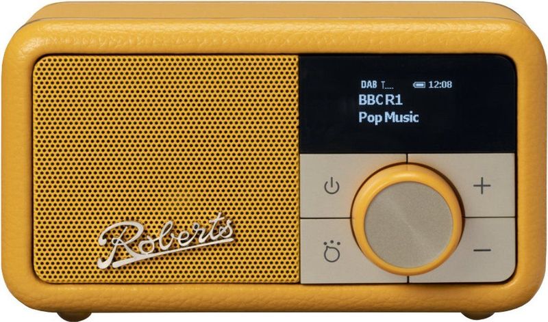 Roberts - Revival Petite 2 - Radio - Geel - DAB+ - Bluetooth