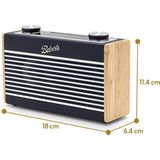 Roberts - Rambler Uno Radio - DAB+/FM/BT - Donker Blauw