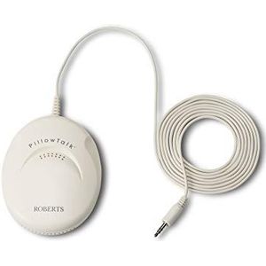 Roberts Radio Roberts PT9918 Kussen Talk Luidspreker - Wit/Crème