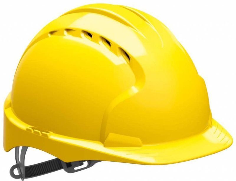 JSP - Veiligheidshelm - Geel - HDPE - EN 397 - 1 stuk