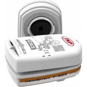 JSP - Force8 PressToCheck Filters - Set van 2 - P3 - Compatibel met Half Masker