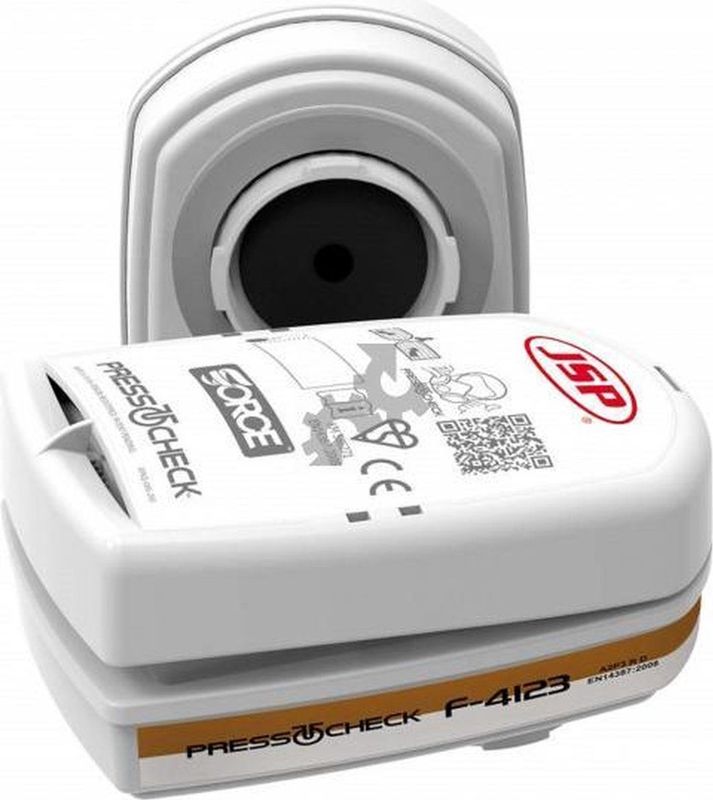 JSP - Force8 PressToCheck Filters - Set van 2 - P3 - Compatibel met Half Masker