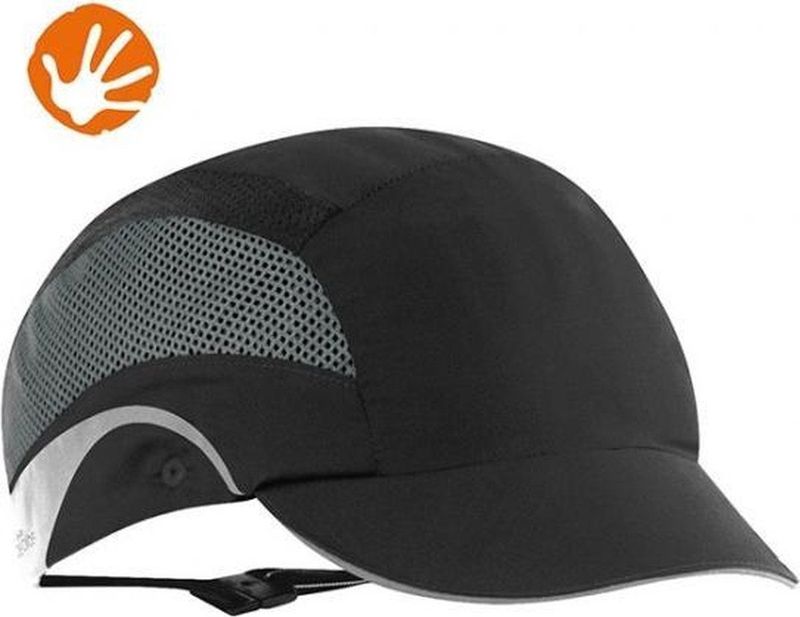 JSP HARDCAP AEROLITE Safety Cap 06030025 Zwart