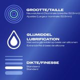 Love - Condooms - 6 Stuks - Transparant - Rubberlatex