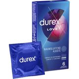 Love - Condooms - 6 Stuks - Transparant - Rubberlatex