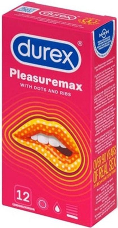 Durex - Pleasuremax - Kondomen - 12 Stuks - Beschermend