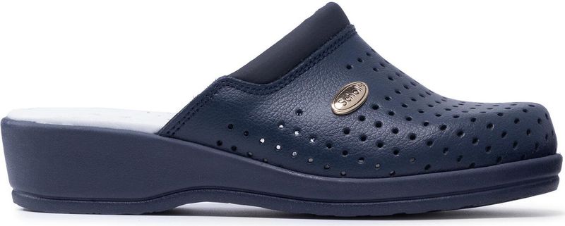 Medische Klomp Scholl Unisex Back Guard Navy Blue