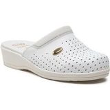 Scholl - Back Guard - Klomp - Wit - Fretten Leer