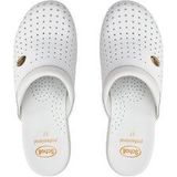 Scholl - Back Guard - Klomp - Wit - Fretten Leer