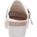 Scholl - Super Comfort - Klomp - Wit - Leer