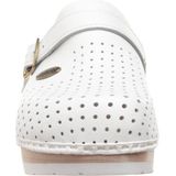 Scholl - Super Comfort - Klomp - Wit - Leer