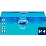 Durex Natural  Slim Fit (Basic) Condooms 144 stuks (grootverpakking)