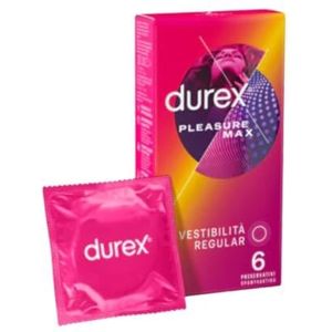 Durex Pleasuremax 6 condooms