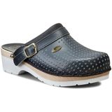 Scholl - Super Comfort - Klomp - Navy Blue - Leer - Ergonomisch Voetbed