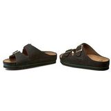 Scholl - Air Bag Sandaal - Zwart - Natuurkurk en Rubber - Ergonomisch Ontwerp