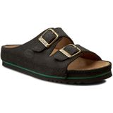 Scholl - Air Bag Sandaal - Zwart - Natuurkurk en Rubber - Ergonomisch Ontwerp