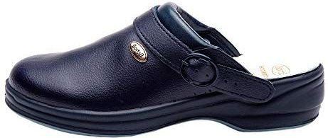 Scholl Nieuwe bonus, medische clogs, uniseks, voor volwassenen, Blauw Navy, 41 EU