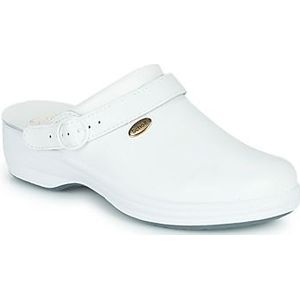 Klomp Scholl Unisex New Bonus White-Schoenmaat 42