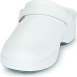 Scholl - New Bonus - Klomp - Wit - Leer