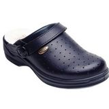 Scholl - New Bonus - Klomp - Navy Blue - Leer - Ergonomisch