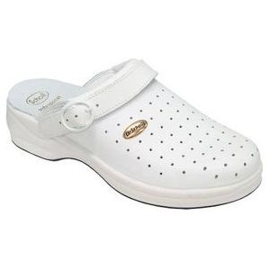 Medische Klomp Scholl Unisex New Bonus White-Schoenmaat 46