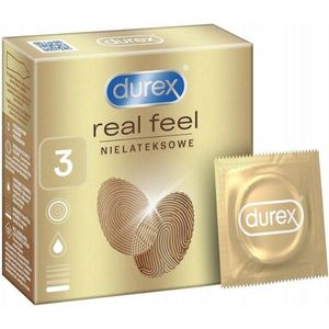 Durex Condooms Real Feel - Latexvrij - 6x 10 stuks