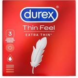 Durex - Thin Feel - Condooms - Extra Dun - 3 Stuks