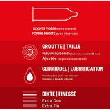 Durex - Thin Feel - Condooms - Extra Dun - 3 Stuks