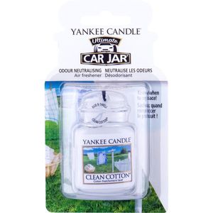 Yankee Candle - Car Jar - Luchtverfrisser - Clean Cotton - 1 st
