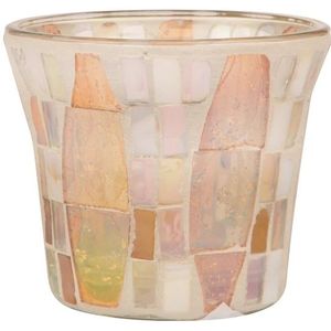 Yankee Candle Gold Wave Mosaic Votive Holder