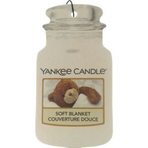 Yankee Candle Soft Blanket geurkaars, karton, wit, klein